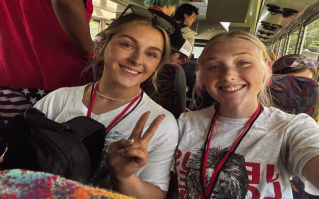 Your Hemphill 2024-2025 Drum Majors for the Little Green Band are off to camp! Good Luck to Lily McGee and Autumn Miller at the Panola College Drum Major Camp in Carthage. photo submitted