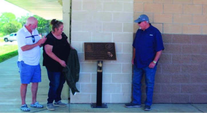 Coach Jenkins Memorial Unveiled