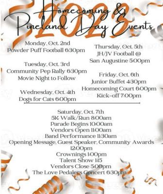 Pineland Day kicks off super fun season for Fall in Sabine
