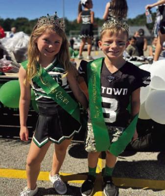 Jesco Davis - Junior Tackle and Sunny Mathews - Junior Cheer
