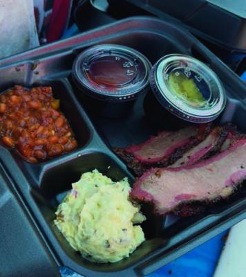 Sabine County got a tease Tuesday from its newest pop up food service, Dirty Smoke BBQ. There was only one thing on the menu for the trial run- and that brisket plate sold out in record time. George Ross and Dale Wilkerson have outdone themselves and we can’t wait for another taste. o