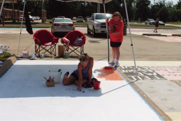 Parking spot fundraiser...