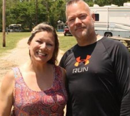 Under New Management... Andy and Laura Waldman are the New Owners of Harbor Light Marina and Resort. Reporter photo by Kenny Wick