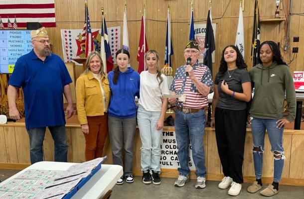 VFW donation...