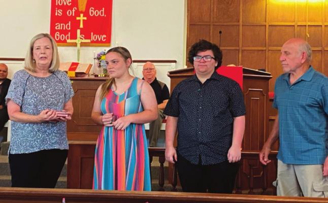 First United Methodist scholarship recipients...