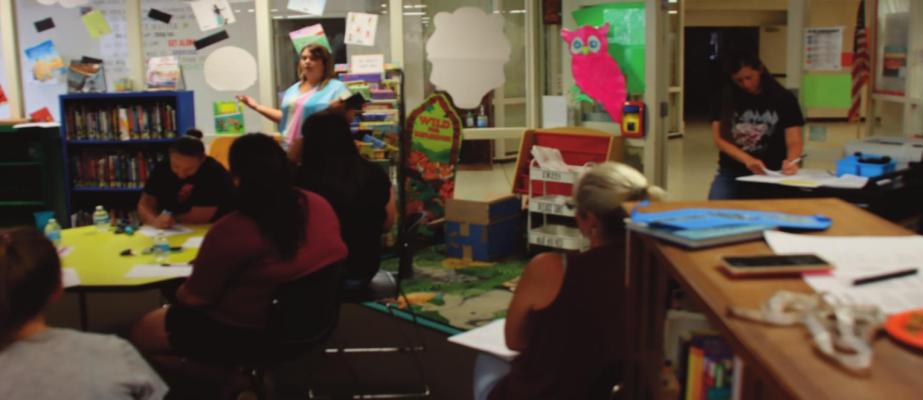 West Sabine Elementary PTO gets organized...