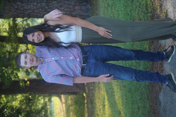 Band Beau and Sweetheart: William Teaque and Miah Richardson