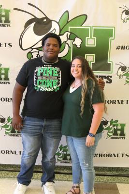 Mr. Football and Football Sweetheart -Kei'Arriyen Parks and Sydney Simmons