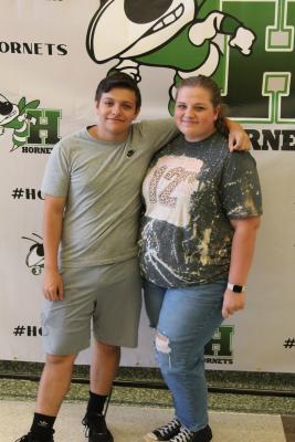 Senior Phillip Boehlke and Chassidy Simmons