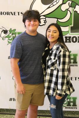 Senior Reagan Wall and Yenni Flores - Band Beau and Sweetheart