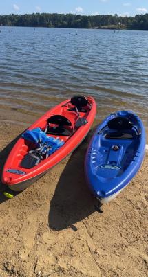 kayaks rented from JR Tool and Equipment
