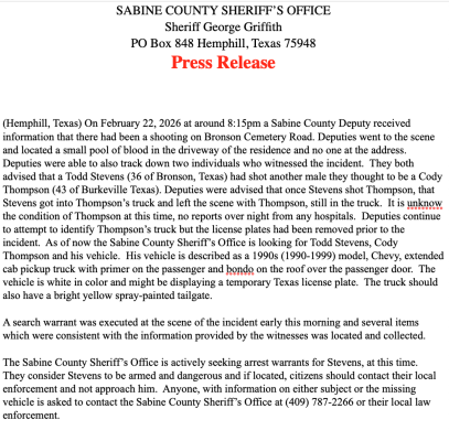 Press Release