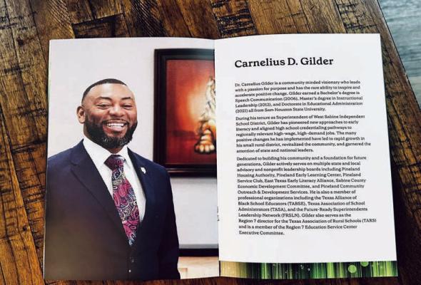 Dr. Gilder honored as 2025 Distinguished Educator of the Year