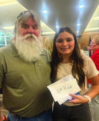 Sabine County Honored with Alamo Letter Society Plaque