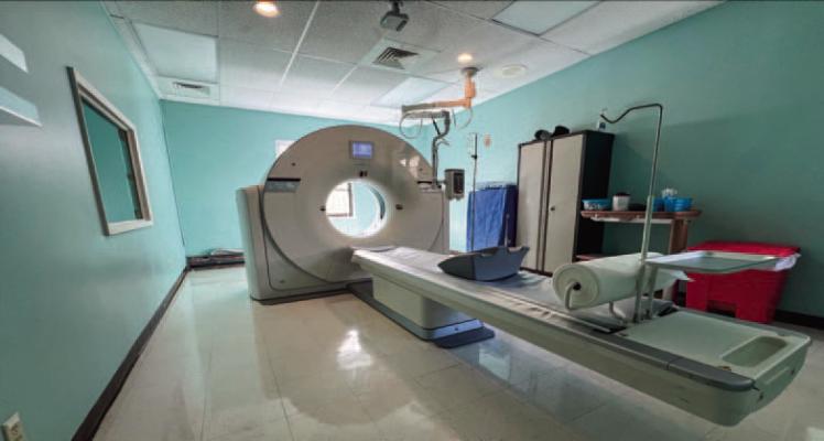 HOSPITAL UPGRADES CT SCANNER