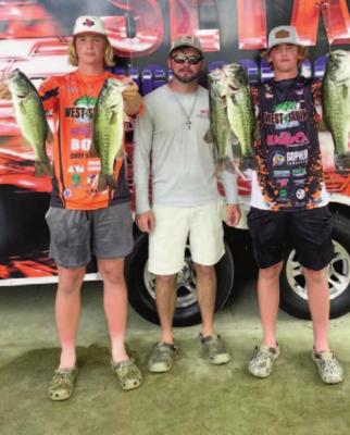 Weston Frick and Wyatt Frick of West Sabine take 5th place with 31.94 pounds