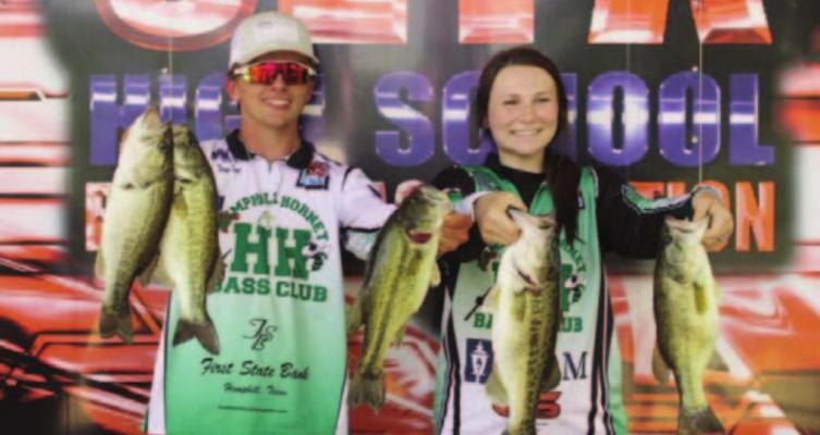 Trent Neal and Bailey Strothers of Hemphill take 47th place with 23.38 pounds