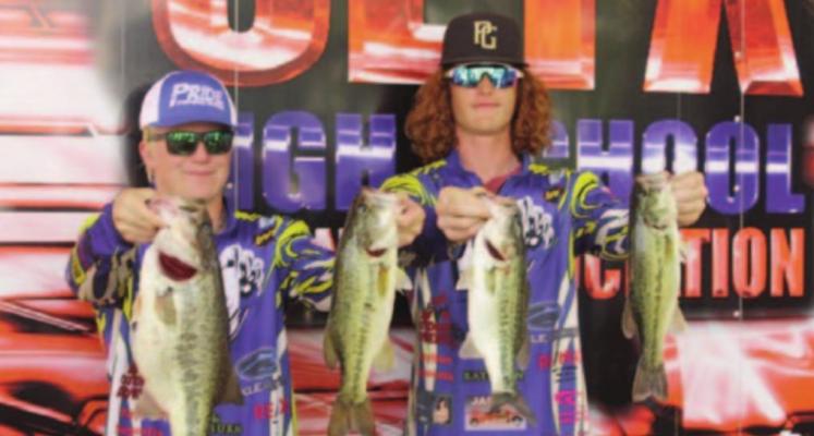 Jake Bennett and Hunter Hightower of Brookeland take 21st place with 26.10 pounds