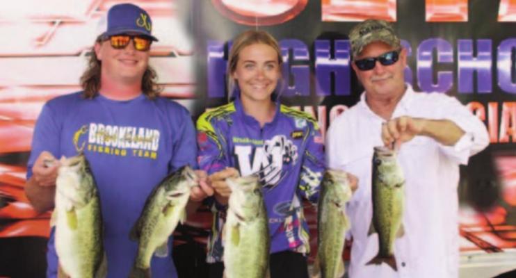 Brooks Hale and Lexi Hale of Brookeland take 80th place with 19.83 pounds
