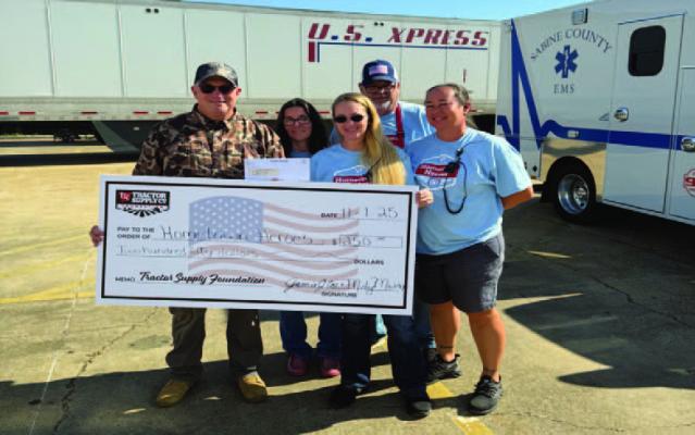 Tractor Supply Donation...