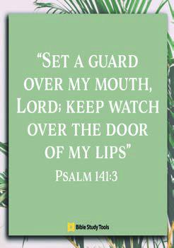 Who has your mouth?
