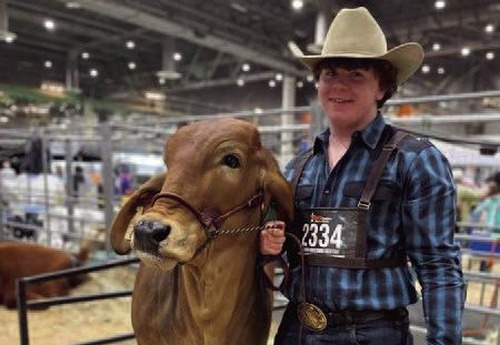 Congratulations to Dustin Welch of West Sabine on placing 6th in class at Houston Livestock Show &amp; Rodeo last weekend. Photo Submitted