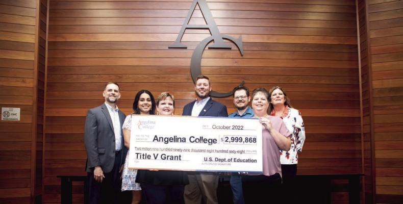Angelina College Recieves Title V Grant