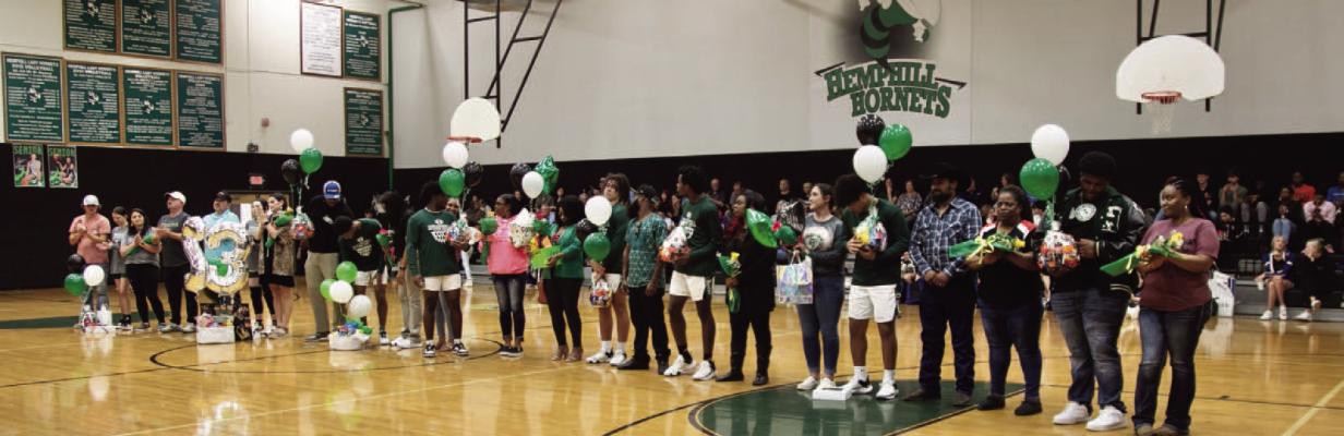 Hornet Senior Night...