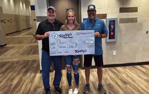 Brookeland’s Hale receives KICKS Scholarhship...