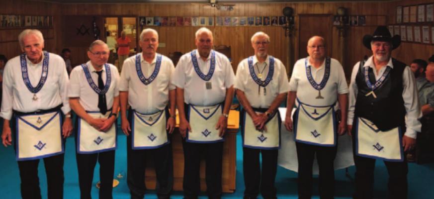 New officers...