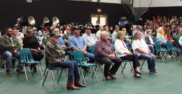 Hemphill Veteran Day Program back in person for first time since Covid...