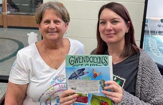 Library receives donation...