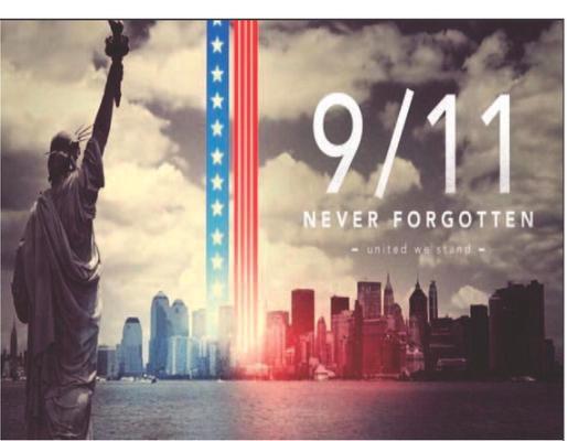 We will never forget...