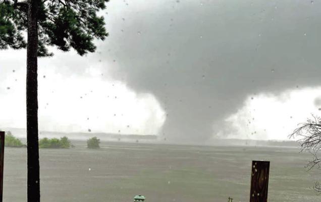 Tornado confirmed at Holly Park during Hurricaine Beryl