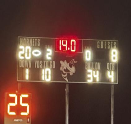 Hornets Win over Deweyville!