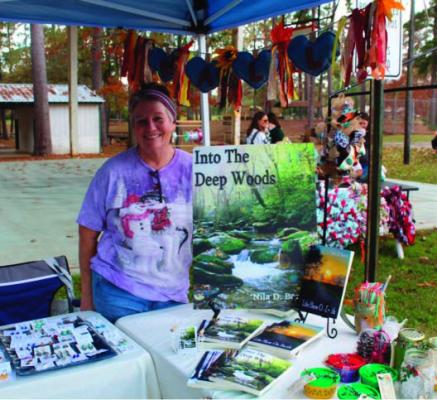 Local Author sets up...