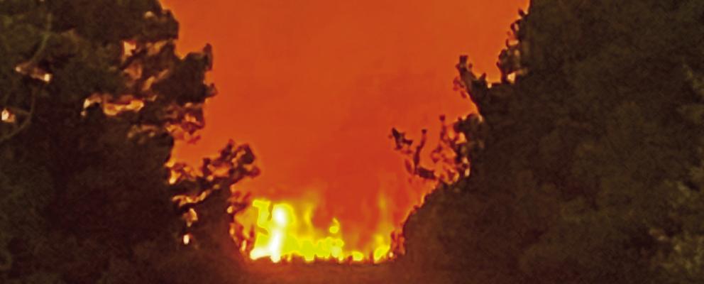 Fires all around...