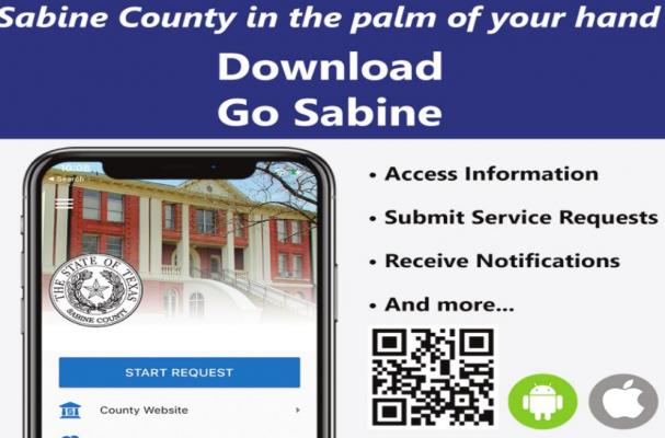 A new Sabine County emergency app