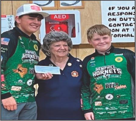 Hemphill Bass Club at VFW