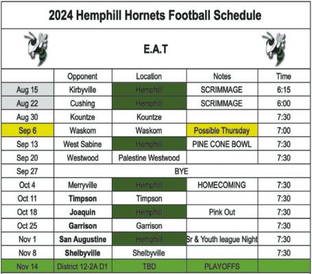 Football’s A Comin’…