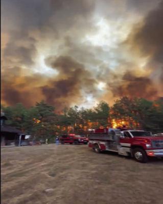 Continued fire danger as hot and dry conditions persist