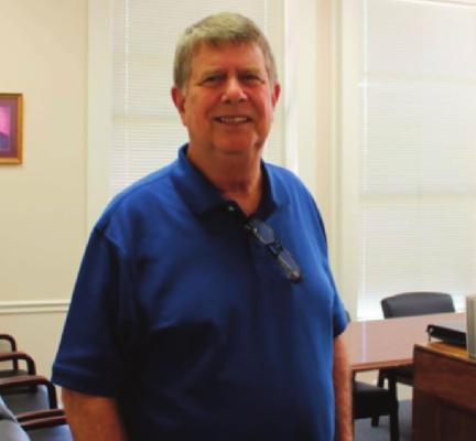 EDA... Charlie Dromgoole, Economic Development Advisor for Sabine County, shares news about multiple new projects upcoming in Sabine County. Reporter photo by Kenny Wick