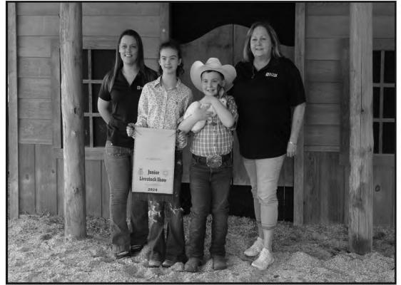 Reserve Champion Rabbit Owner: Levi Hoelsher Premium Buyer: BOM Bank