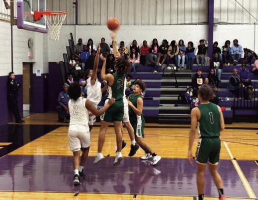 Hornet basketball in district