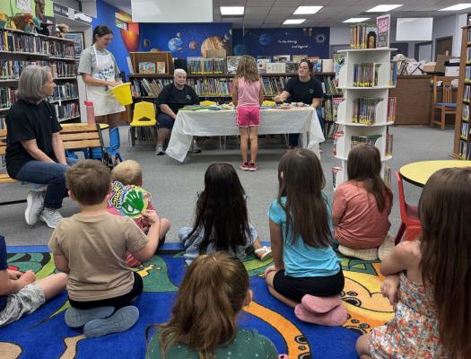 Library Summer Reading bright and colorful... The JR Huffman Library in Hemphill is in the middle of their summer reading program. This year’s theme is Reading Colors our World. Check out their Facebook page for loads of photos highlighting this memorable week.