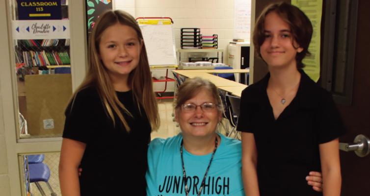 Brookeland meet the teacher...