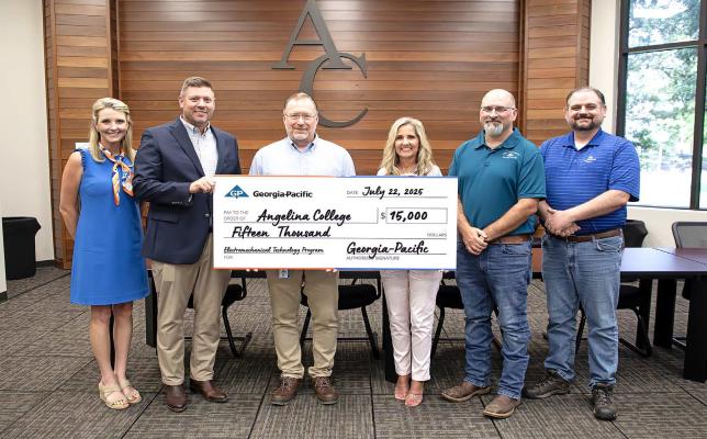 Georgia-Pacific Donates in Support of Angelina College Programs, Workforce Opportunities