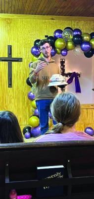 Bro. Luke Birdwell brought a wonderful message for the kids. I will raise thee; for I am fearfully and wonderfully made: marvelous are thy works; and that my soul knoweth right well. Psalm 139:14 Photo Submitted