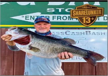 13.61 Pound ShareLunker