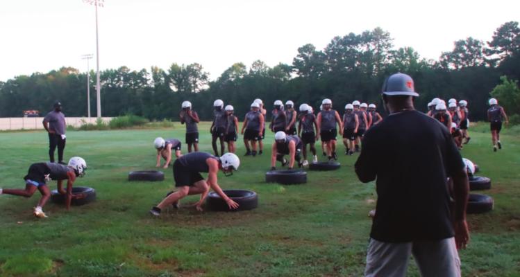 Tigers get ready for football season...